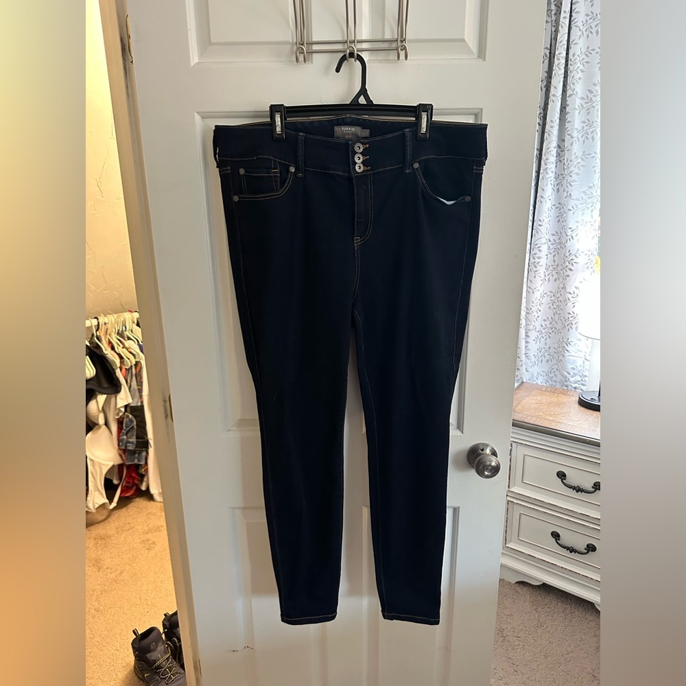 Torrid Super Soft Stretchy Jean Jeggings size 20